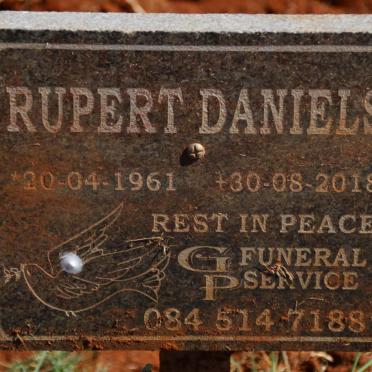 DANIELS Rupert 1961-2018