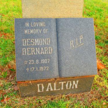 DALTON Desmond Bernard 1907-1972