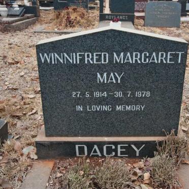 DACEY Winnifred Margaret 1914-1978
