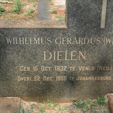 DIELEN Wilhelmus Gerardus 1932-1956