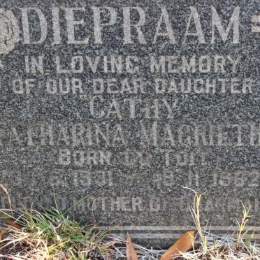 DIEPRAAM Katharina Magrietha nee DU TOIT 1901-1962