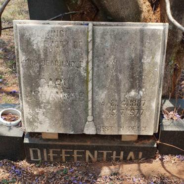 DIFFENTHAL Carl Johannes 1887-1977