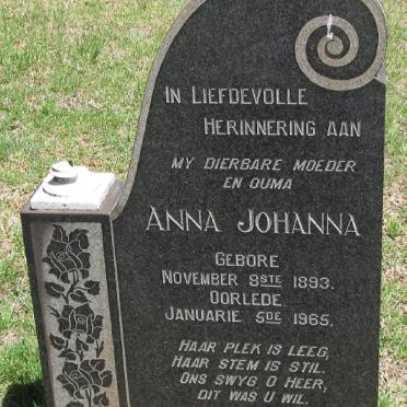 DIPPENAAR Anna Johanna 1893-1965