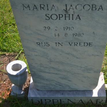 DIPPENAAR Maria Jacoba Sophia 1910-1983