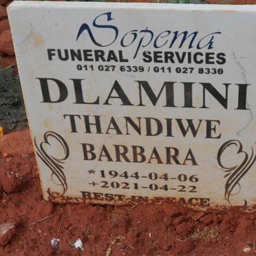 DLAMINI Thandiwe Barbara 1944-2021