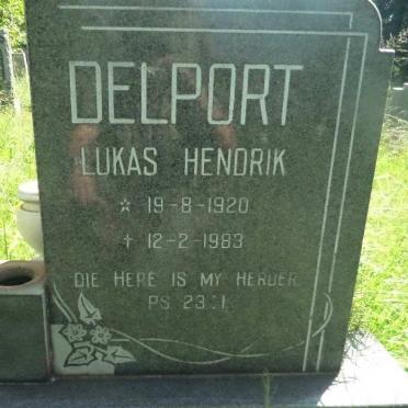 DELPORT Lukas Hendrik 1920-1983