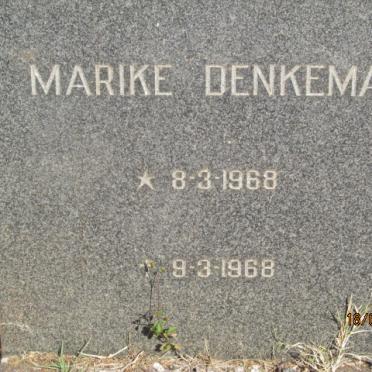 DENKEMA Marike 1968-1968