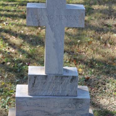 DEBONO Albert 1910-1982