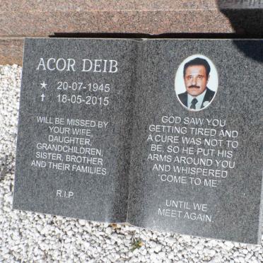 DEIB Jimmy 1923-1986 &amp; Julia 1923-1984 :: DEIB Acor 1945-2015