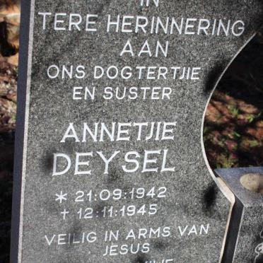 DEYSEL Annetjie 1942-1945
