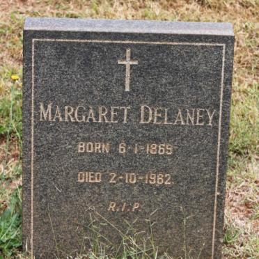 DELANEY Margaret 1869-1962