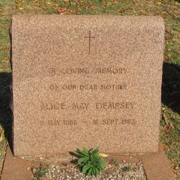 DEMPSEY Alice May 1886-1962