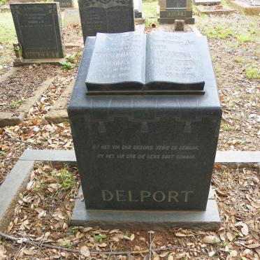 DELPORT Petrus Johannes Jacobus 1881-1952 &amp; Francina Engelbertina 1897-1976