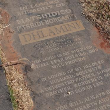 DHLAMINI Matshidiso 1967-2007