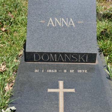DOMANSKI Anna 1953-1972