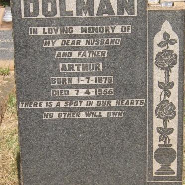 DOLMAN Arthur 1876-1955