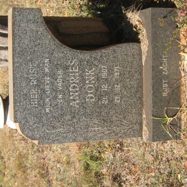 DONK Andries 1907-1971