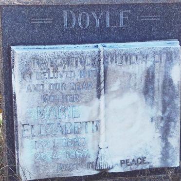 DOYLE Marie Elizabeth 1897-1967