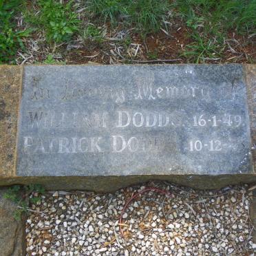DODDS Patrick -1943 :: DODDS William -1949
