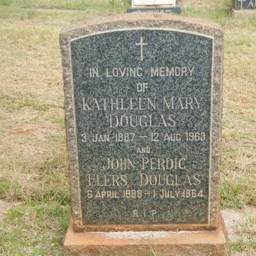 DOUGLAS John Perdic Elers 1888-1964 &amp; Kathleen Mary 1887-1963