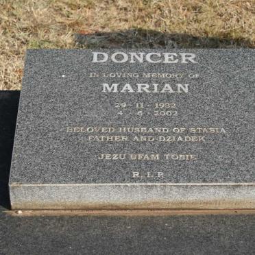 DONCER Marian 1932-2002