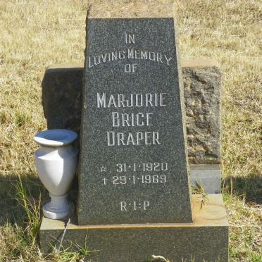 DRAPER Marjorie Brice 1920-1969