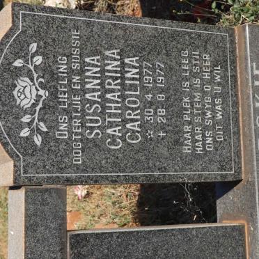 DRODSKIE Susanna Catharina Carolina 1977-1977