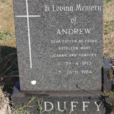 DUFFY Andrew 1913-1984