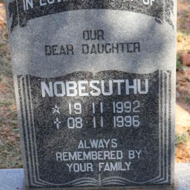DUBE Nobesuthu 1992-1996