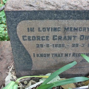 DUNCAN George Grant 1886-1952