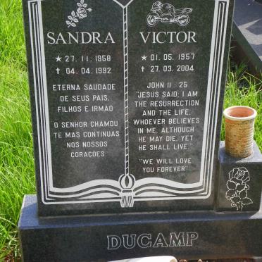 DUCAMP Victor 1957-2004 &amp; Sandra 1958-1992