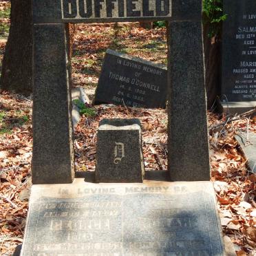 DUFFIELD George -1953 &amp; Norah -1982