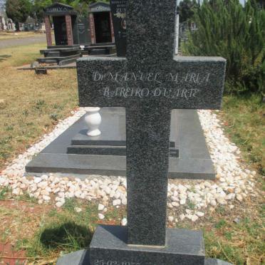 DUARTE Manuel Maria Bareiro 1955-2012
