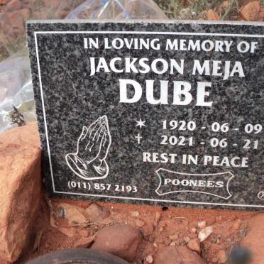 DUBE Jackson Meja 1920-2021