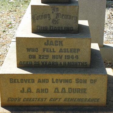 DURIE Jack -1944