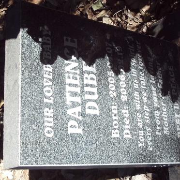 DUBE Patience 2005-2006