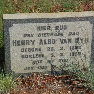 DYK Henry Albo, van 1892-1959
