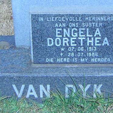 DYK Engela Dorethea, van 1913-1986