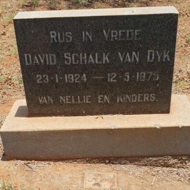 DYK David Schalk, van 1924-1975