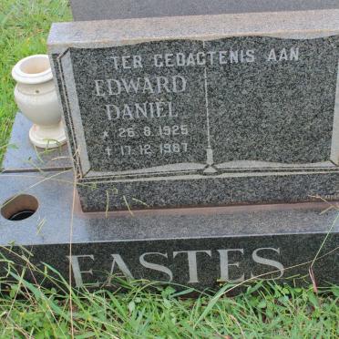 EASTES Edward Daniël 1925-1987