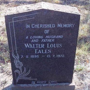 EALES Walter Louis 1895-1972
