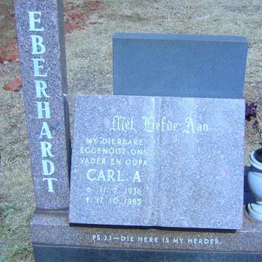 EBERHARDT Carl A. 1936-1985