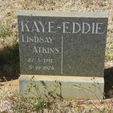 EDDIE Lindsay Atkins, KAYE 1911-1974