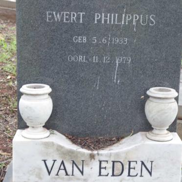EDEN Ewert Philippus, van 1933-1979