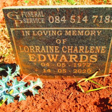EDWARDS Lorraine Charlene 1977-2020