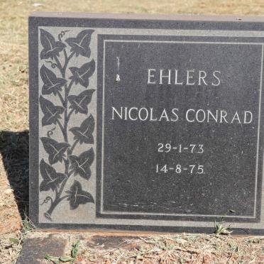 EHLERS Nicolas Conrad 1973-1975