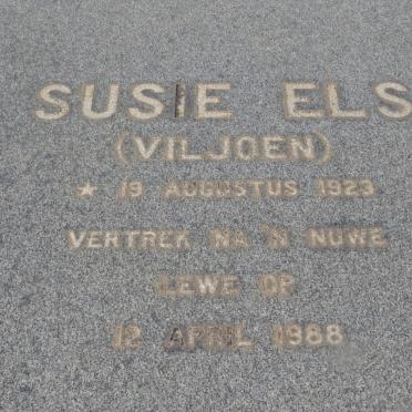 ELS Susie nee VILJOEN 1923-1988