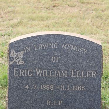 ELLER Eric William 1889-1965