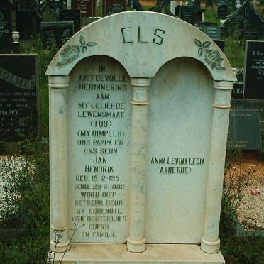 ELS Jan Hendrik 1951-1982