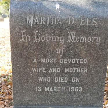 ELS Martha D. -1963